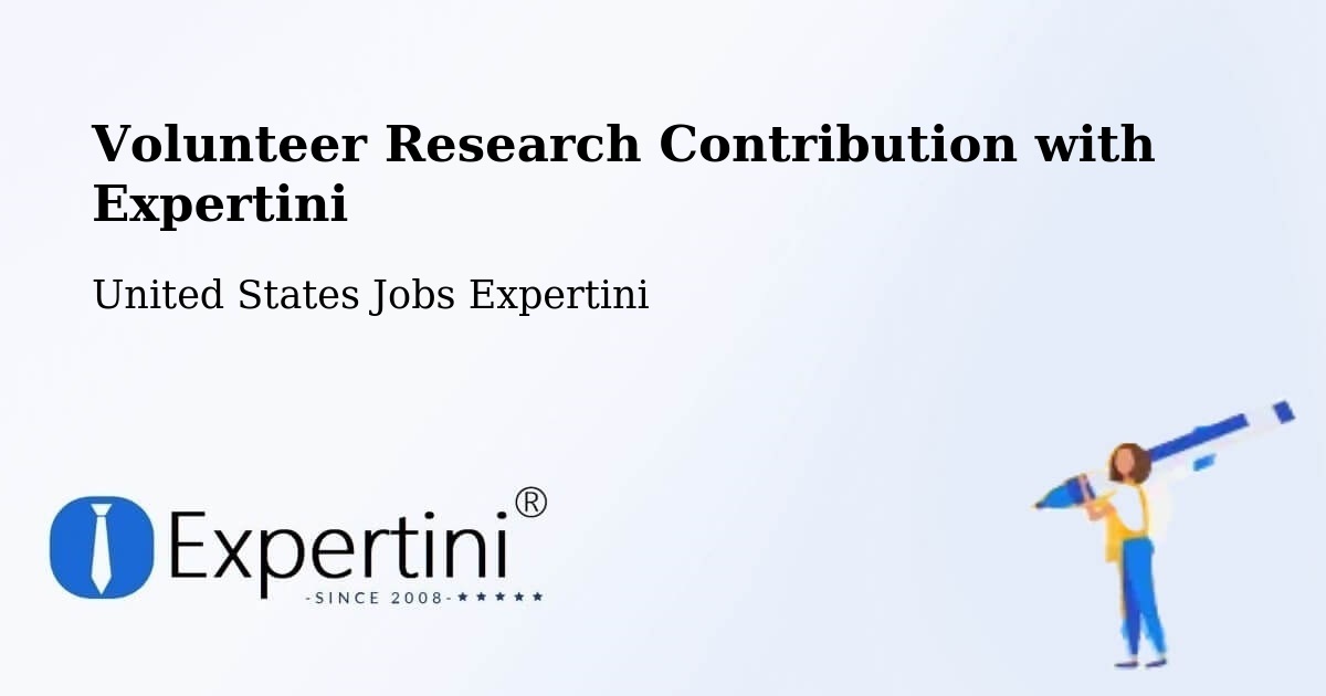 Volunteer Research Contribution Program – Poth - United States Jobs Expertini